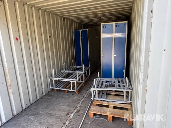 Omklädningsskåp 10st