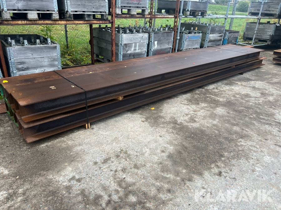 Stålbalkar HE200B  6-6,3m 10 st