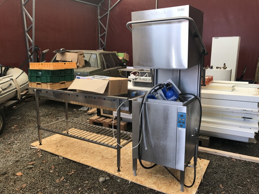 Diskmaskin för storkök