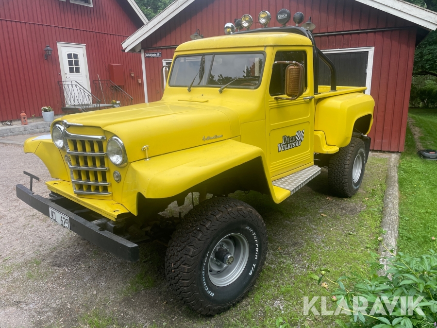 Veteranbil Willys Spetsnos 51