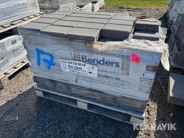 Marksten Benders Bas fasad 210x140x60 grafit