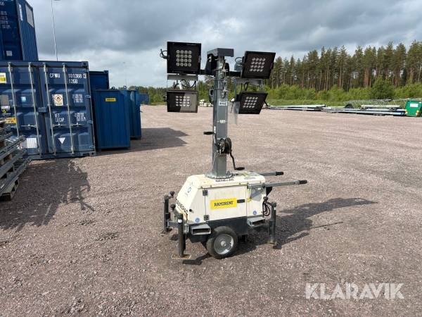 Belysningsmast Generac LinkTower 4x150W LED 7m