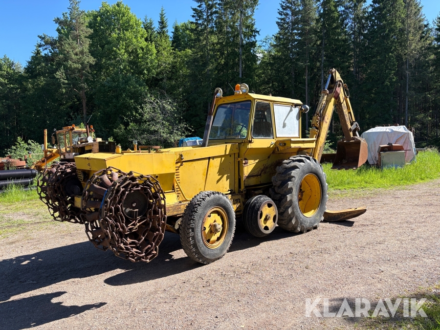 Traktorgrävare/skogsdikare Valmet 352L