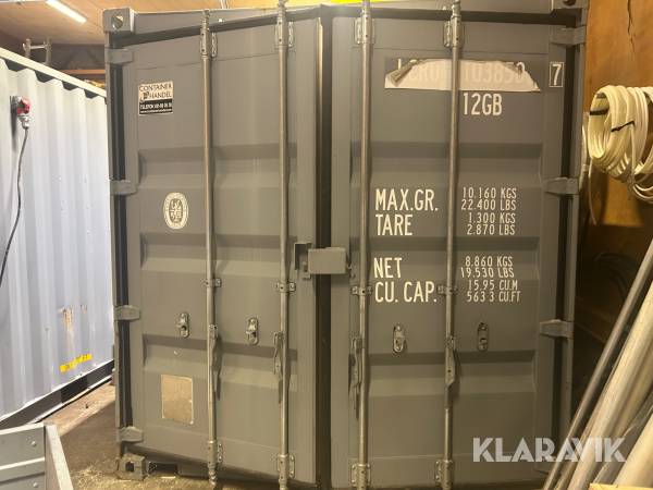 Container 10 fot TYC-317 isolerad