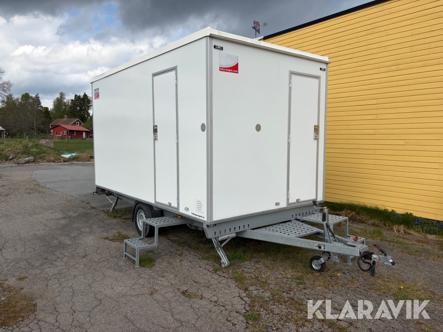 Personalvagn med WC Easy Wagon