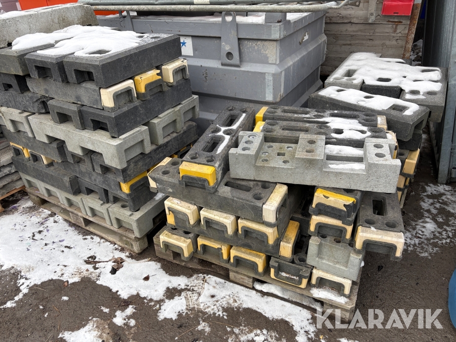 Staketfötter 5 pallar