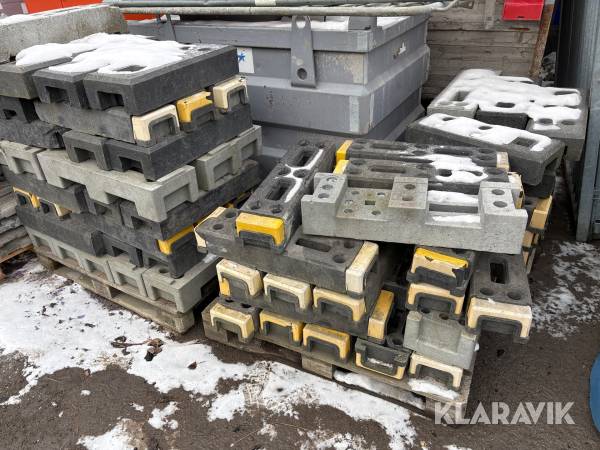 Staketfötter 5 pallar