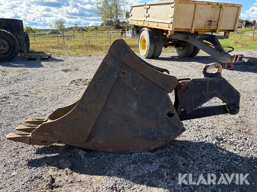 Kabelskoppa med utkast Huddig
