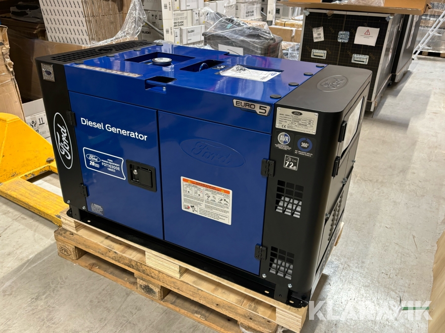 Ny dieselgenerator Ford FDT16300E 20kVa