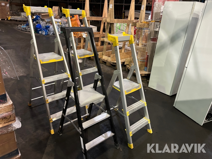 Trappstegar Wibe & Ironside 3 & 4-stegs 4 st