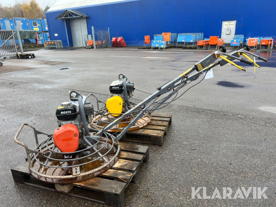 Glättare Atlas Copco BG375