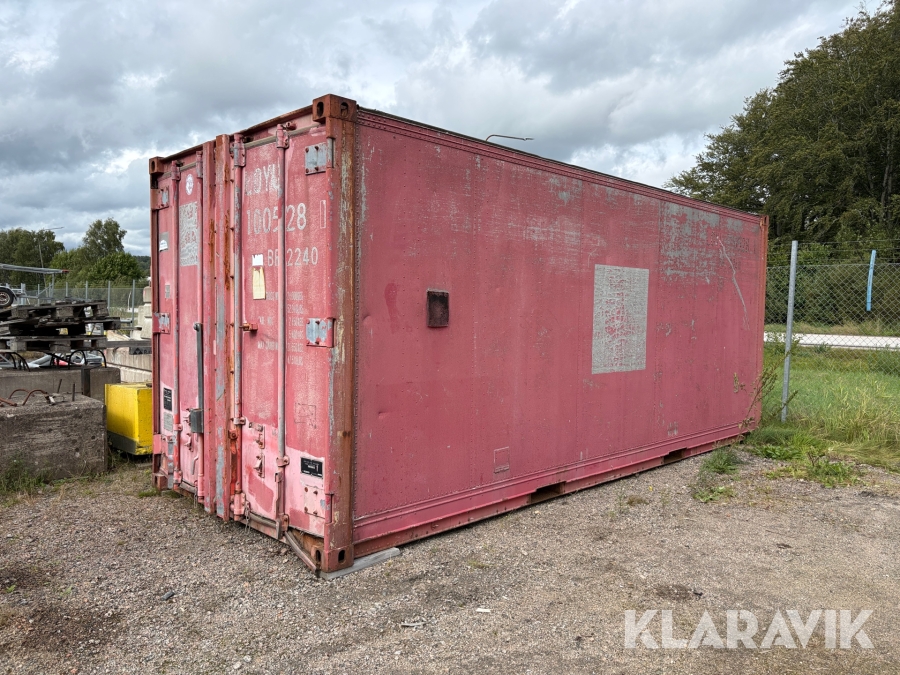 Isolerad container 20 fot