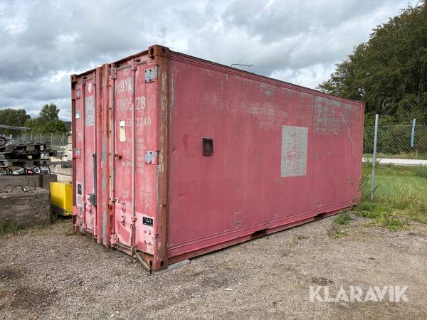 Isolerad container 20 fot