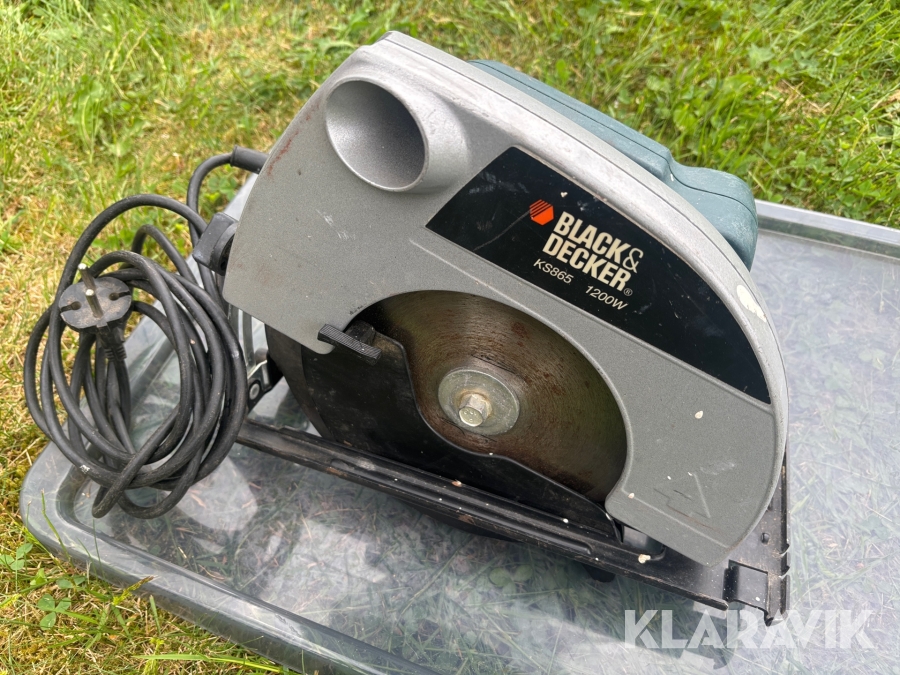 Cirkelsåg Black&Decker KS865 1200 W