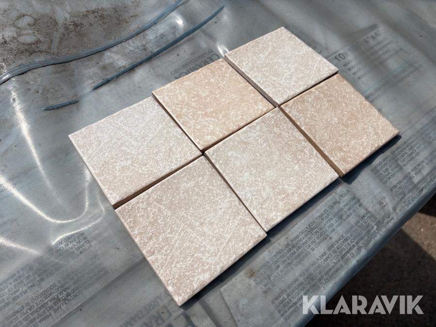 Klinker Elios Strong Beige ca 70kvm