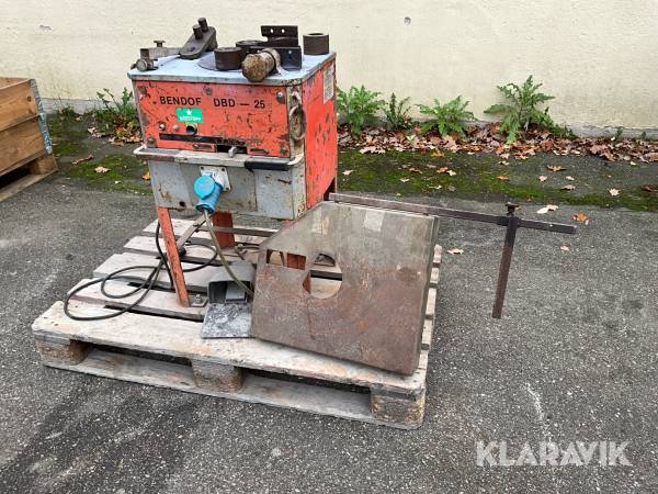 Bockmaskin för armering Bendof DBD-25