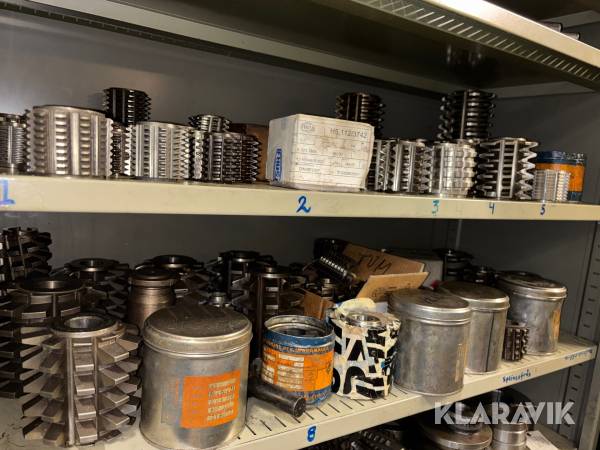 Kuggfrästillbehör Fräs tillbehör Modul 0,7 till modul 8
