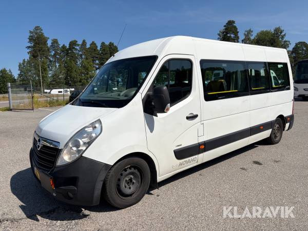 Färdtjänstbuss klass 1 Opel Movano Van 3.5t 2.3 CDTI Manuell 130 hk med 5 st sittplatser och lastramp