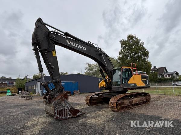 Grävmaskin Volvo EC480EL med tandskopa