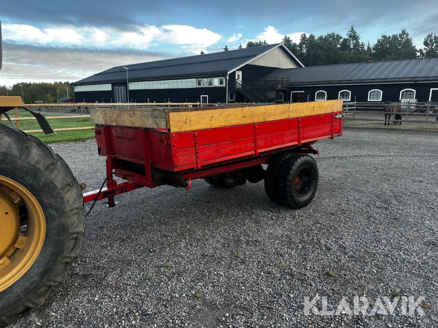 Traktorvagn med tipp
