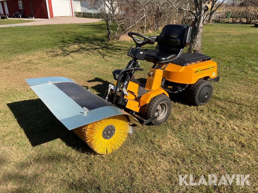 Stiga Park Pro 18 V-twin med sopvals