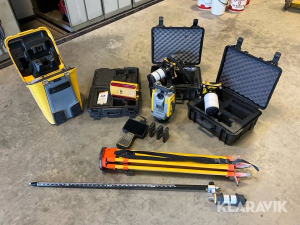 Totalstation för maskinstyrning väghyvel Trimble Sps930