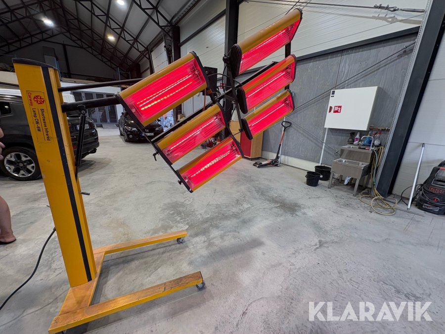 Infraröd torklampa Carway Kamp CW-6W shortwave infrared