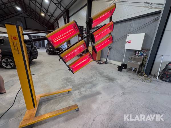Infraröd torklampa Carway Kamp CW-6W shortwave infrared