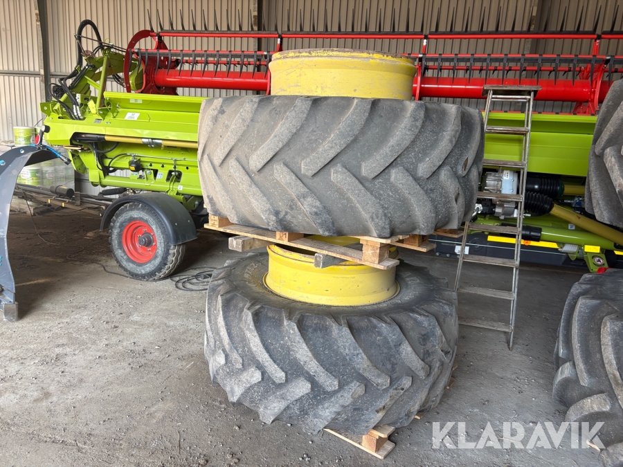 Dubbelmontage Goodyear 600/70R30 2 st