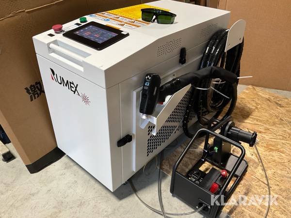 Fiberlaser Rumex HM-HT1500 svetsning, rengöring och skärning