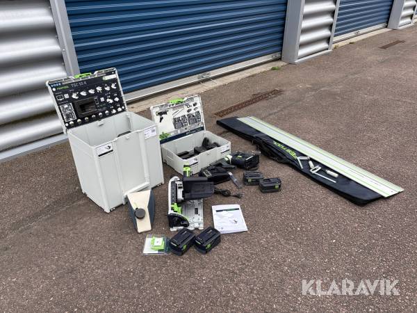 Sänksåg Festool TSC 55 KEB med gipsskruvdragare