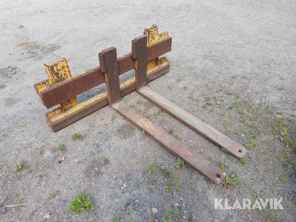Pallgafflar Volvo BM Original redskap Lilla BM fäste