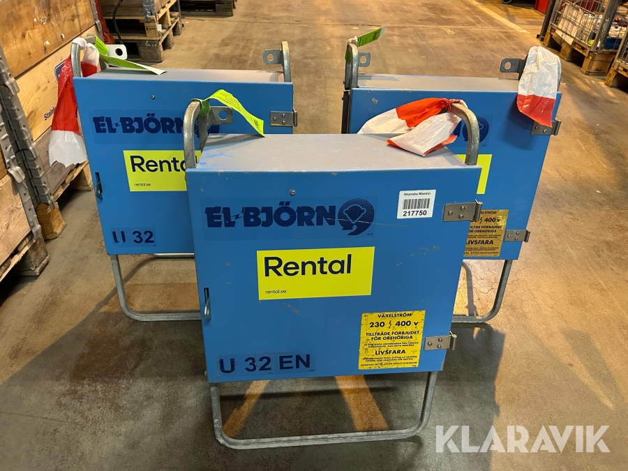 Undercentraler Elbjörn U 32/631-3 EN 3 st