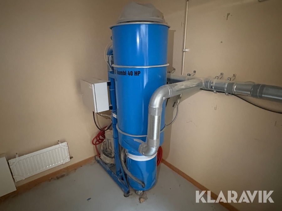 Stoftavskiljare/spånsug ÅSS Kombi 40hp