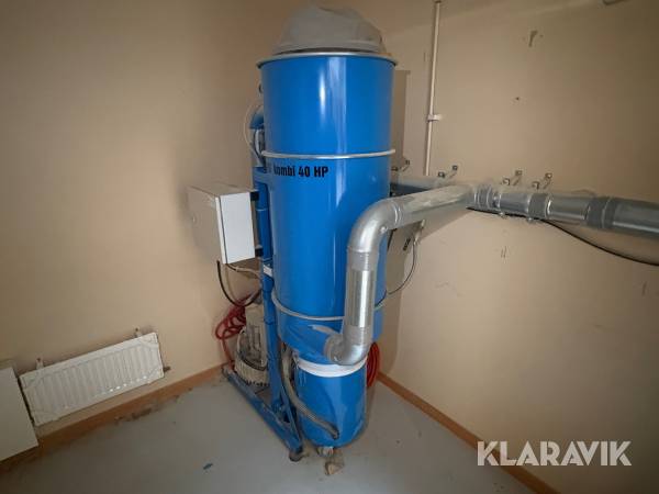 Stoftavskiljare/spånsug ÅSS Kombi 40hp