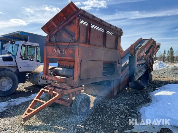 Sorteringsverk Terex Finlay 393
