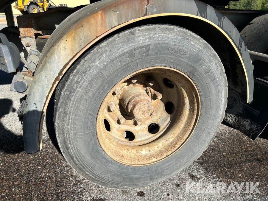 Spannmålstrailer ORY T18/20 TB117