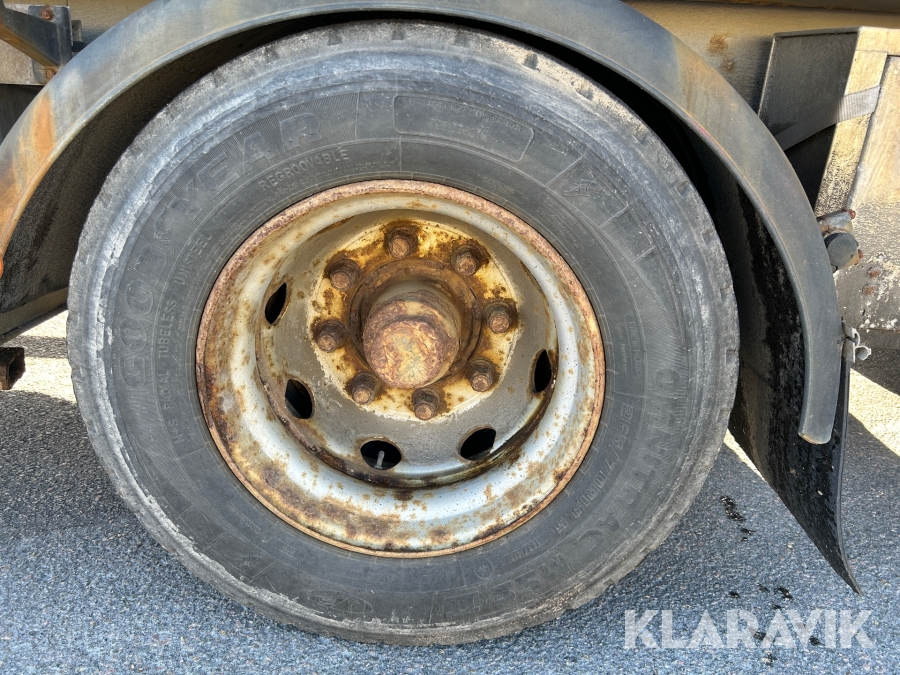 Spannmålstrailer ORY T18/20 TB117