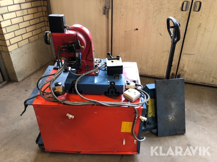 Oljepanna med brännare Parca  G mini 