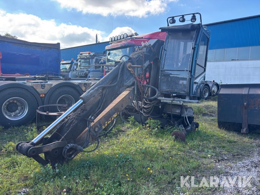 Timmerkran C-CAB med Hiab kran