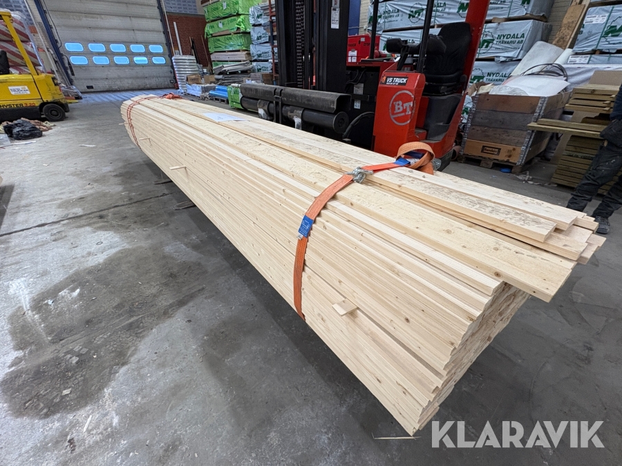 Råplan 22x95mm, 4,8m 215st