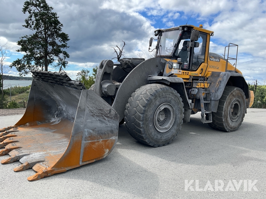Hjullastare Volvo L250H optishift med tandskopa