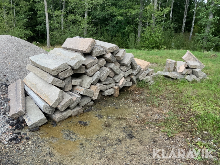 Kantsten Granit ca 80st