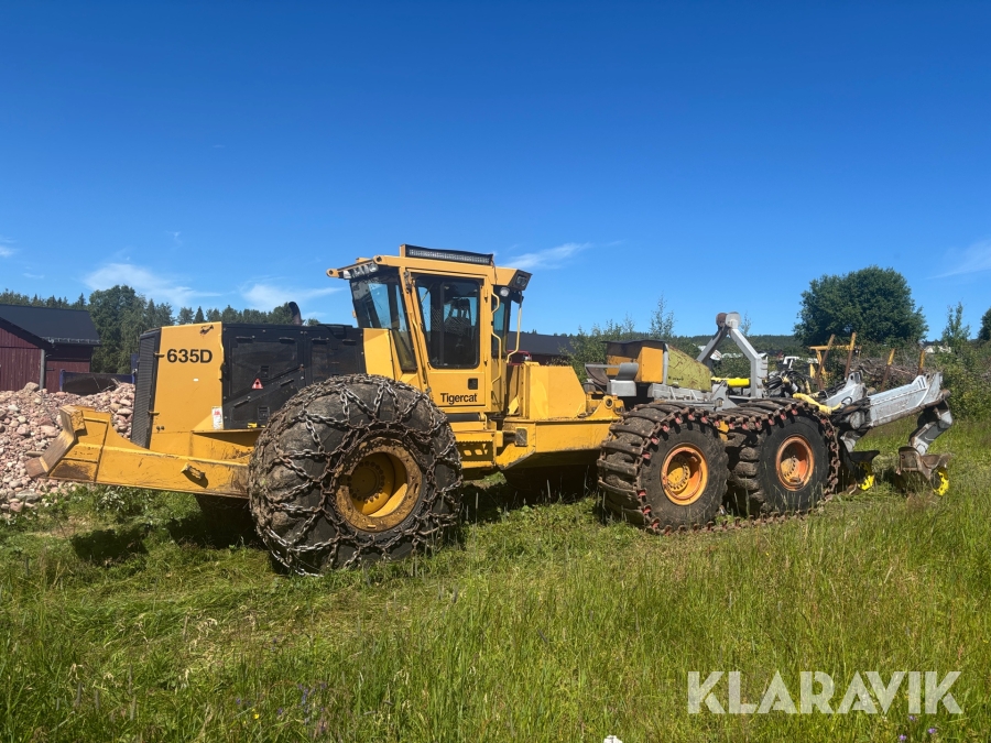 Markberedare Tigercat 635D högläggare
