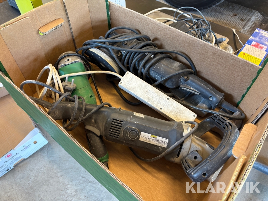 Poleringsmaskiner 3 st