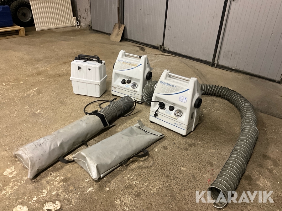 Dieselvärmare Compact 4000 4 k med batteriladdare