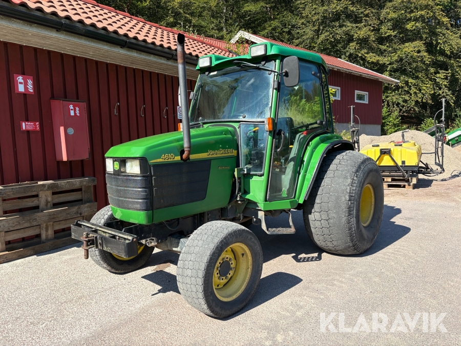 Brukstraktor John Deere 4610 med mauserhytt
