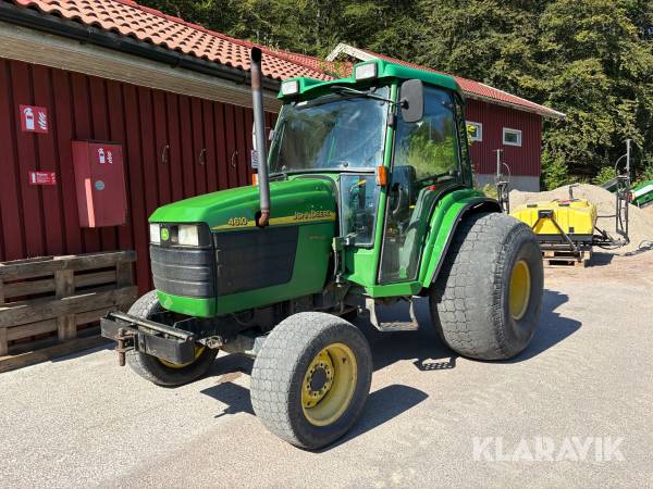 Brukstraktor John Deere 4610 med mauserhytt