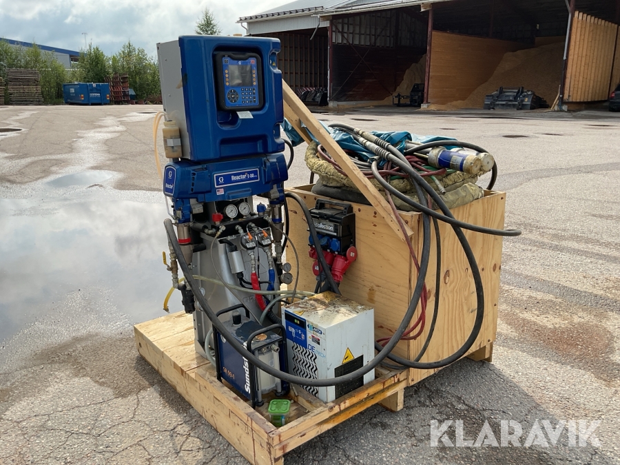 Isoleringsmaskin Graco Reactor2 E-30 elite för polyuretan