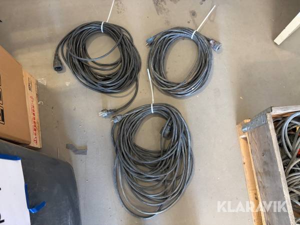 Förlängningskabel 230v 25m 3st